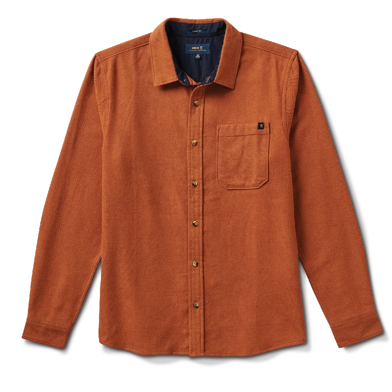 Crossroads Organic Cotton Flannel - Pecan