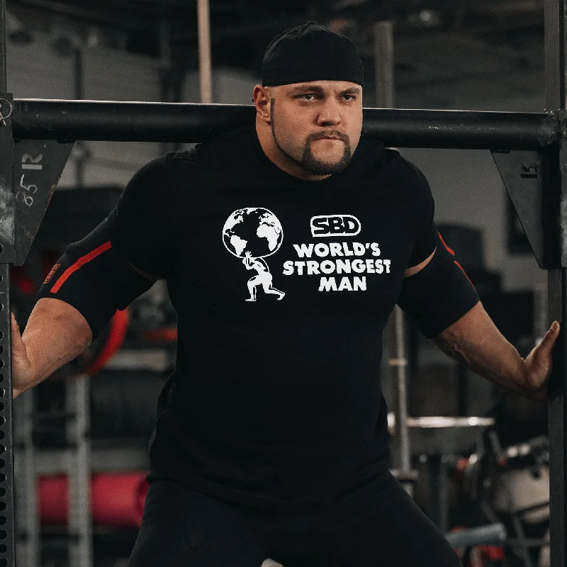 SBD World's Strongest Man 2023 T-Shirt - Black