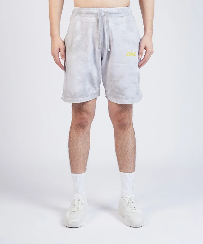ONE Logo Tie Dye Jogger Shorts