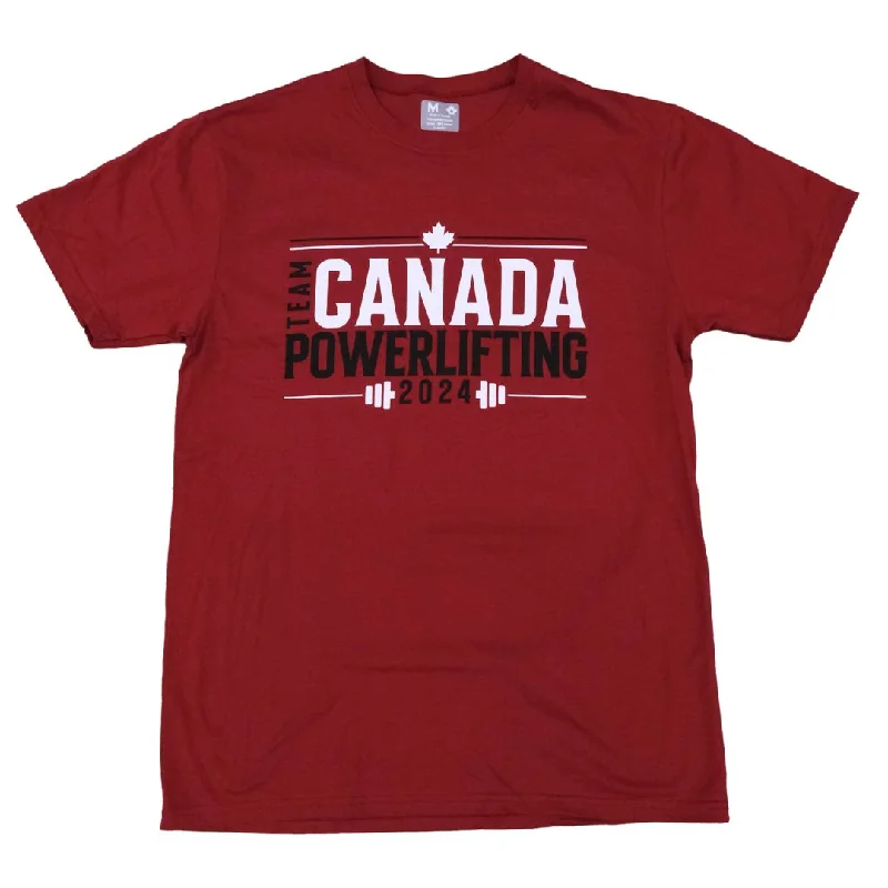 Canadian Powerlifting Union Team 2024 Tshirt