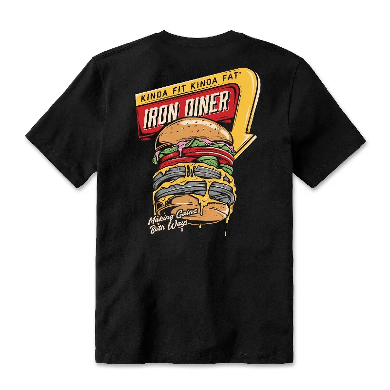 Kinda Fit Kinda Fat - Iron Diner T-Shirt FINAL SALE