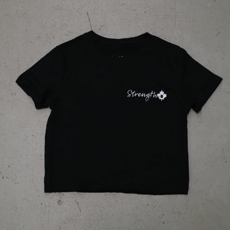 Inner Strength Products - Strength Crop Top - Black
