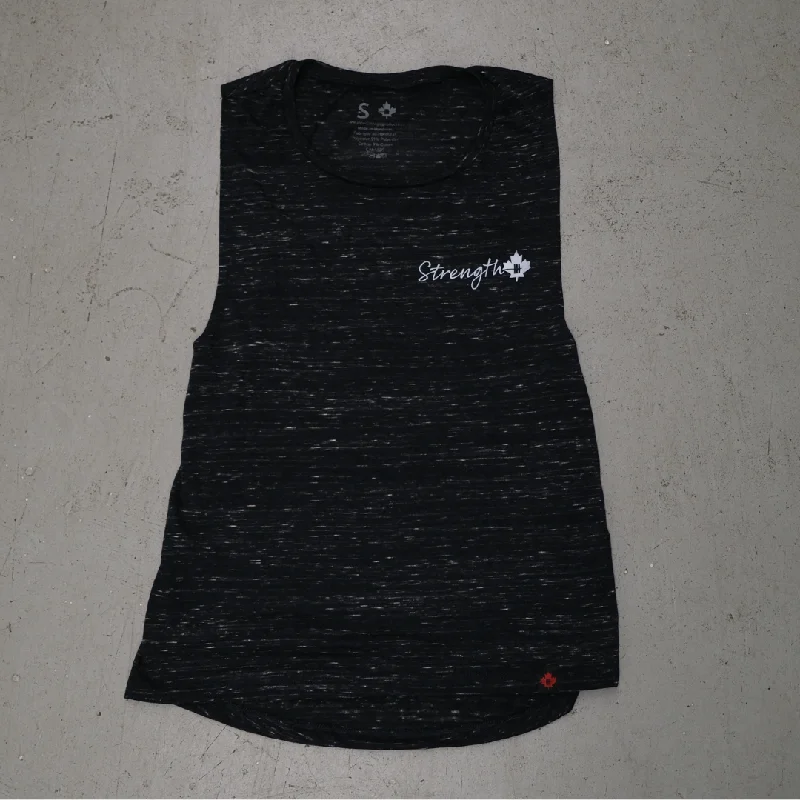 Inner Strength Products - Strength Tank - Heather Black