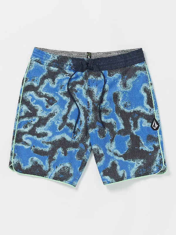Barnacle Sponge Stoney 19" Boardshorts - Patriot Blue