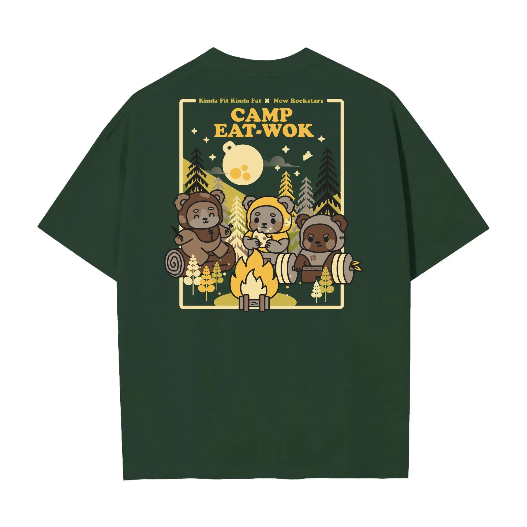 KFKF x New Rockstars: Camp Eat-Wok Oversized T-Shirt FINAL SALE