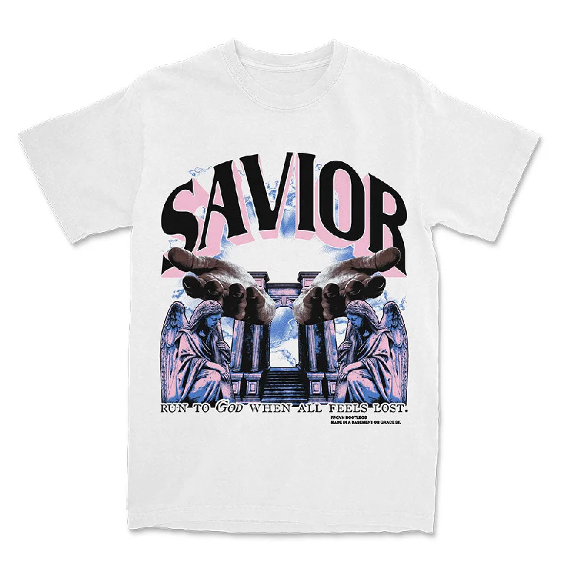 HGA x FRGVN Savior Streetwear (White) - Tee