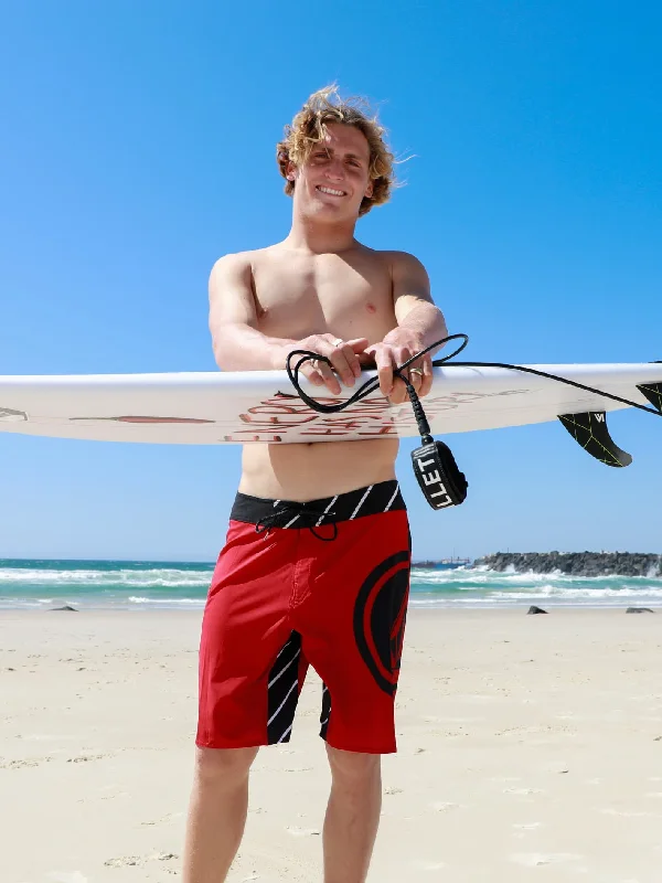 Mega Circle Mod-Tech 20" Boardshorts - Ribbon Red