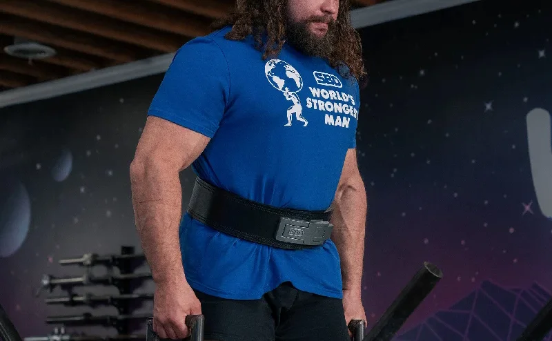 SBD World's Strongest Man 2024 T-Shirt - Blue